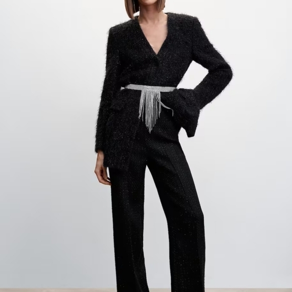 Mango Jackets & Blazers - NWT mango- eyelash jacket